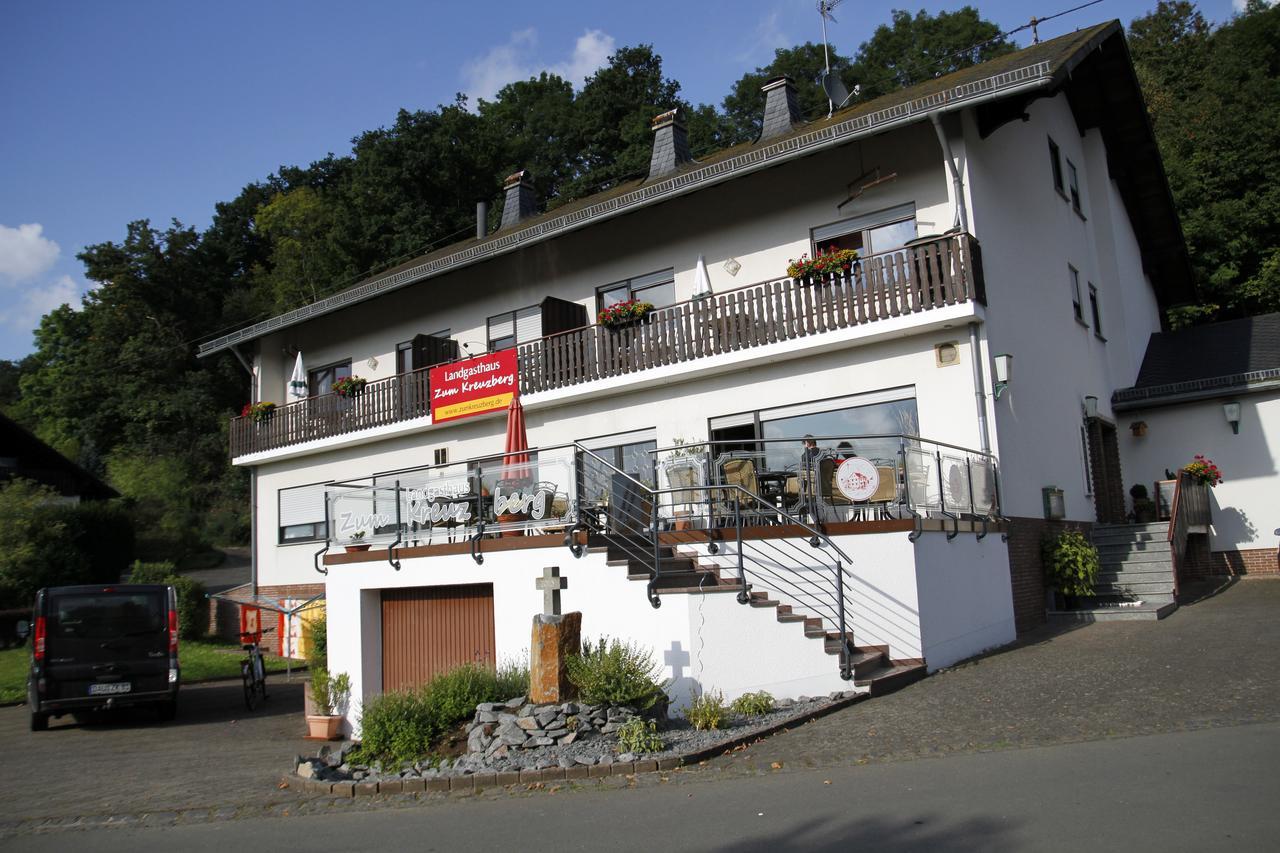 Landgasthaus Zum Kreuzberg Schonbach  Bagian luar foto